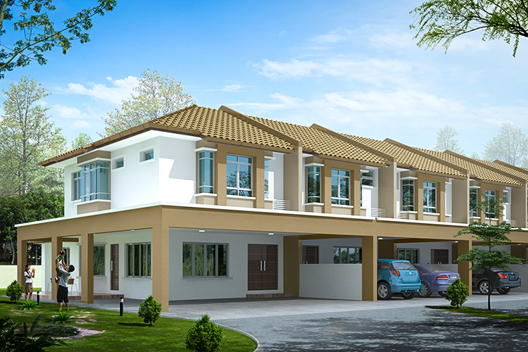 Phase 2, Double Storey Terrace, Taman Desa Damai, Bandar Baru Kota Samarahan